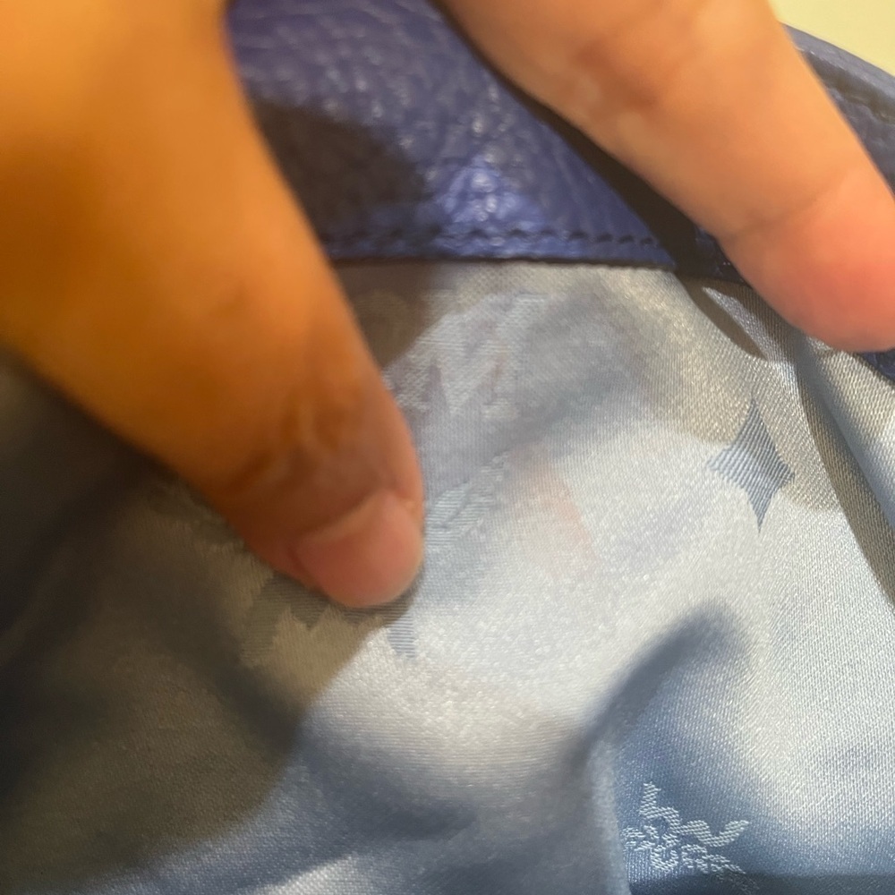 MCM BLUE 2WAY BAG - Picture 11 of 16